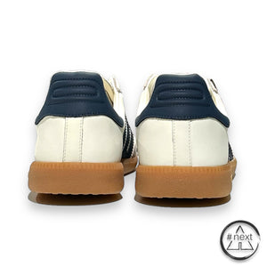 (#D) BACK70 - Sneakers CLOUD - Bianco, blu - ANDY #NEXT