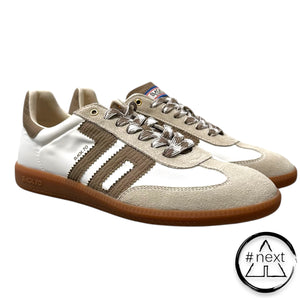 BACK70 - Sneakers GHOST - bianco, tortora.