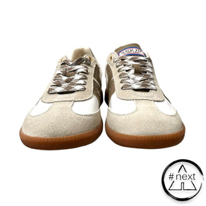 BACK70 - Sneakers GHOST - bianco, tortora.