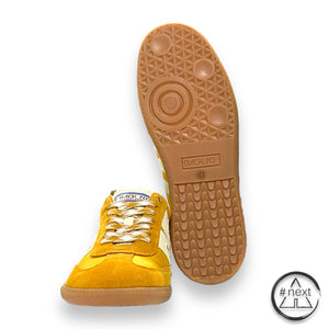 (#B) BACK70 - Sneakers GHOST - Giallo ocra, bianco - ANDY #NEXT