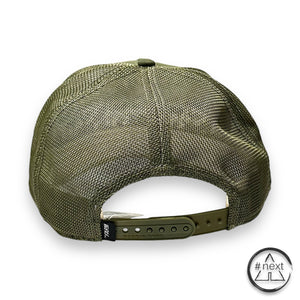 Goorin Bros - The Farm - Trucker Suède - Certified (olive green)