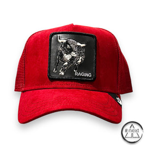 Goorin Bros - The Farm - Trucker Suède - Racing (red)