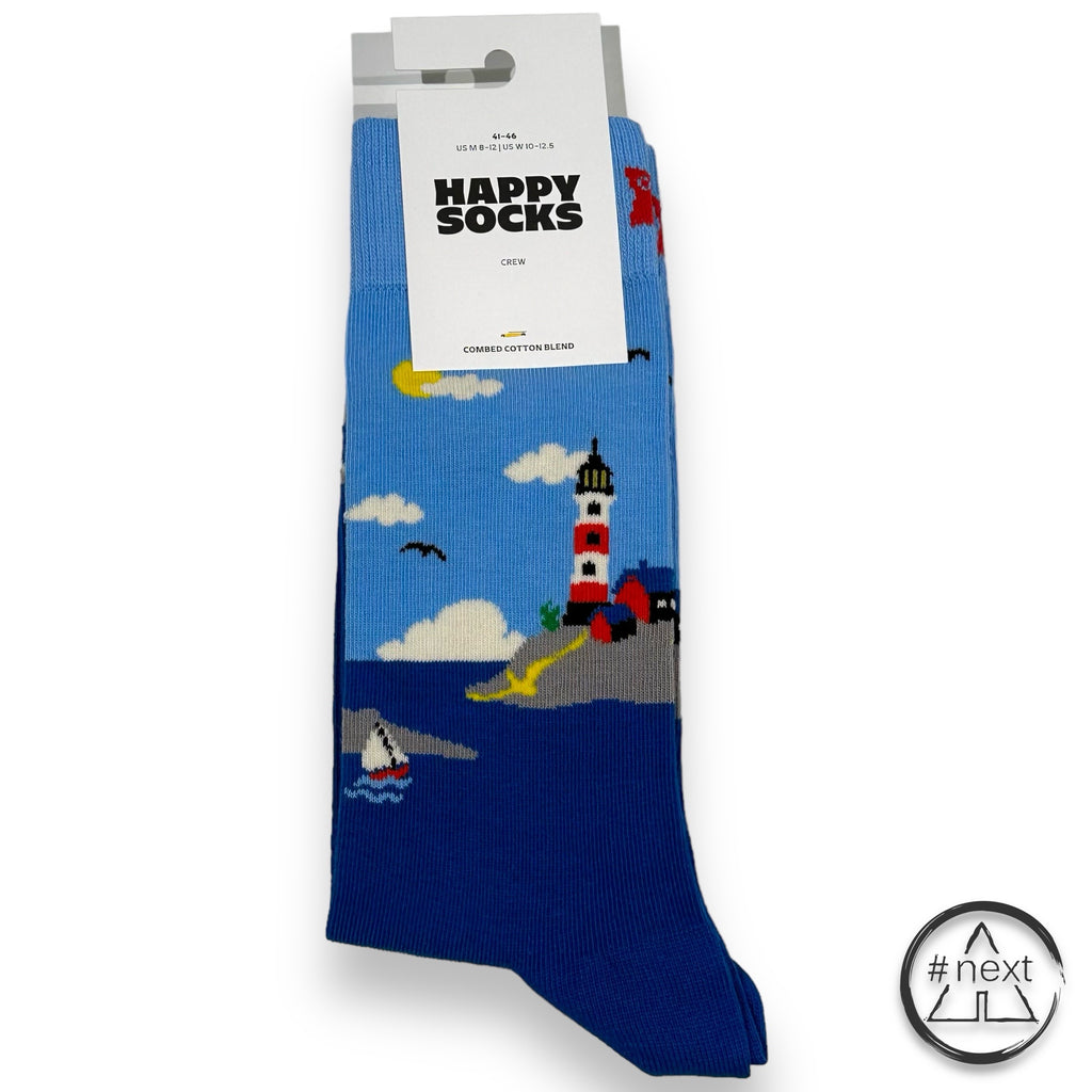 Happy Socks - Calza - Crew - Lighthouse Sock - ANDY #NEXT