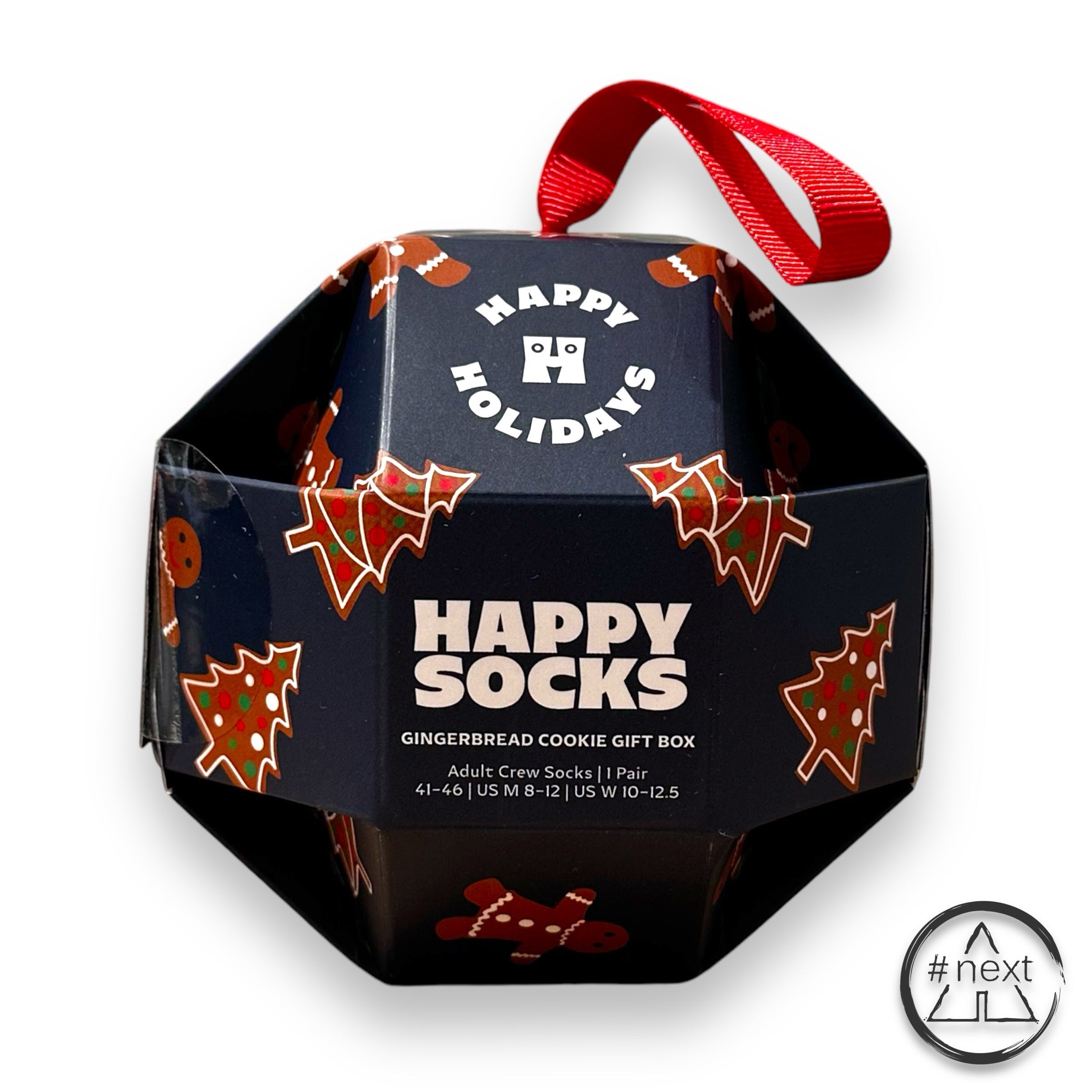 Happy Socks - Calzini - 1 - Pack Bauble Sock Gingerbread Cookie Gift Set