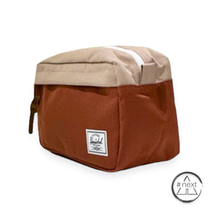 Herschel Supply Co. - Chapter Travel Kit - Chutney/Light Taupe. - ANDY #NEXT