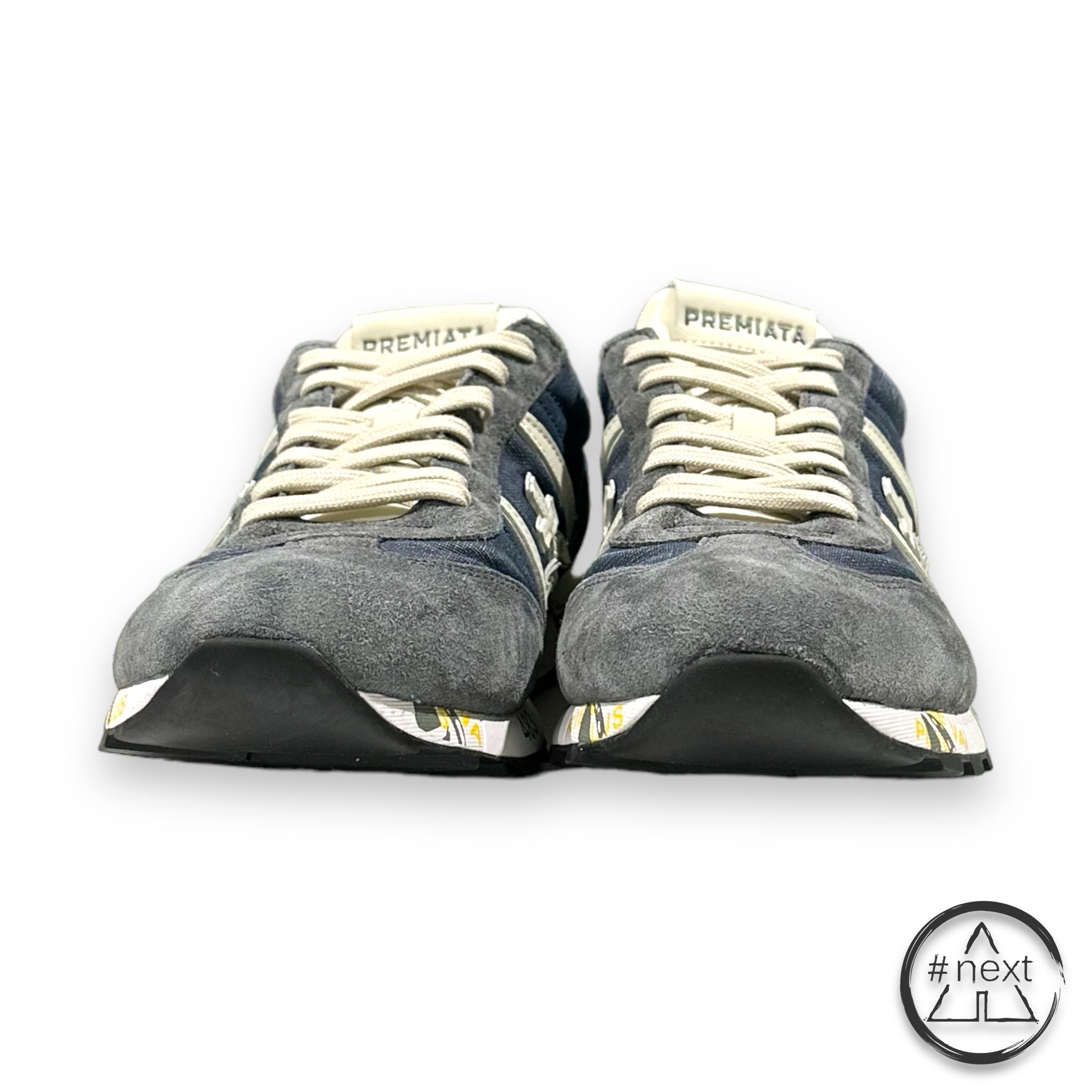 (#O) Premiata - sneakers LUCY var. 6620 - Blu denim, grigio. - ANDY #NEXT