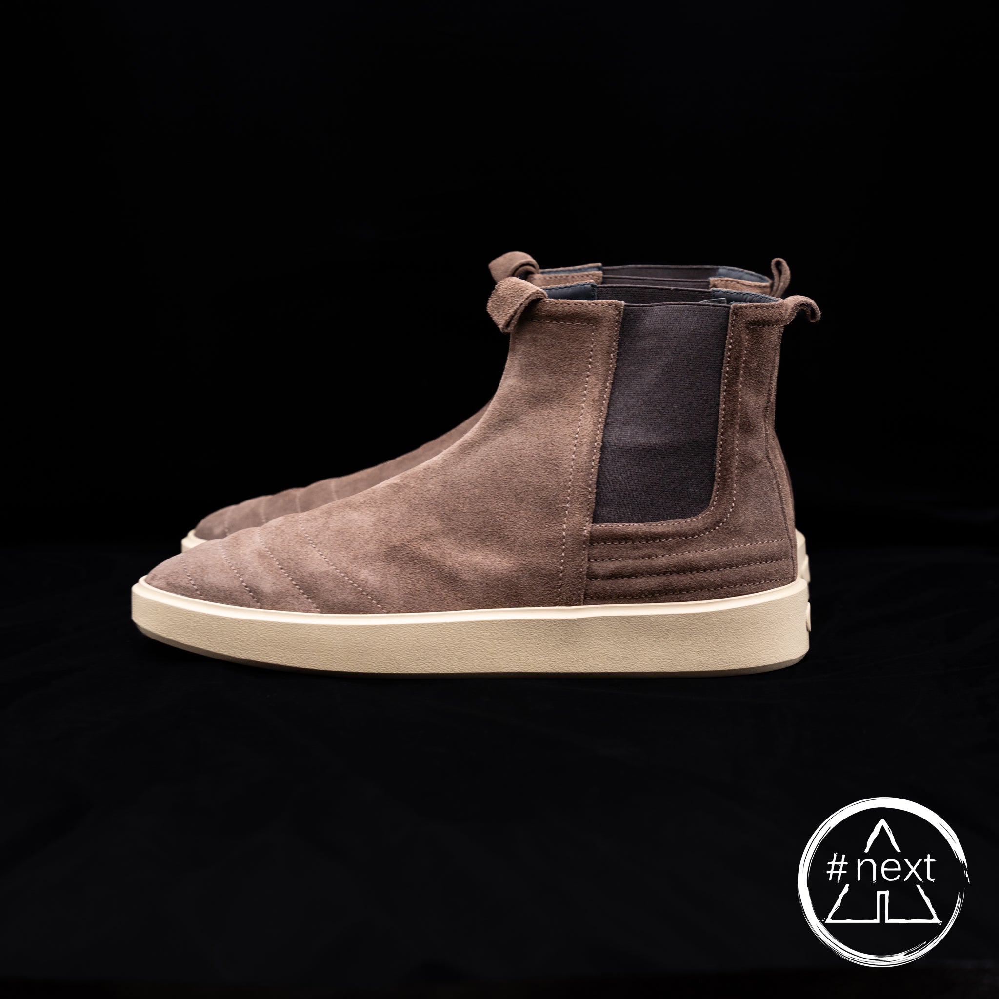 #TAKEBACK - Pantofola D'Oro - Chelsea in suede - Brown (#E) - ANDY #NEXT