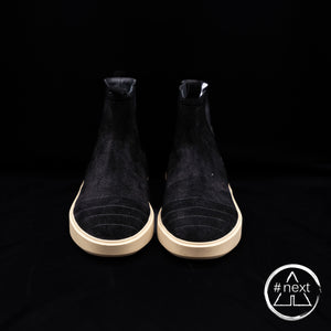 #TAKEBACK - Pantofola D'Oro - Chelsea in suede - Nero (#D) - ANDY #NEXT