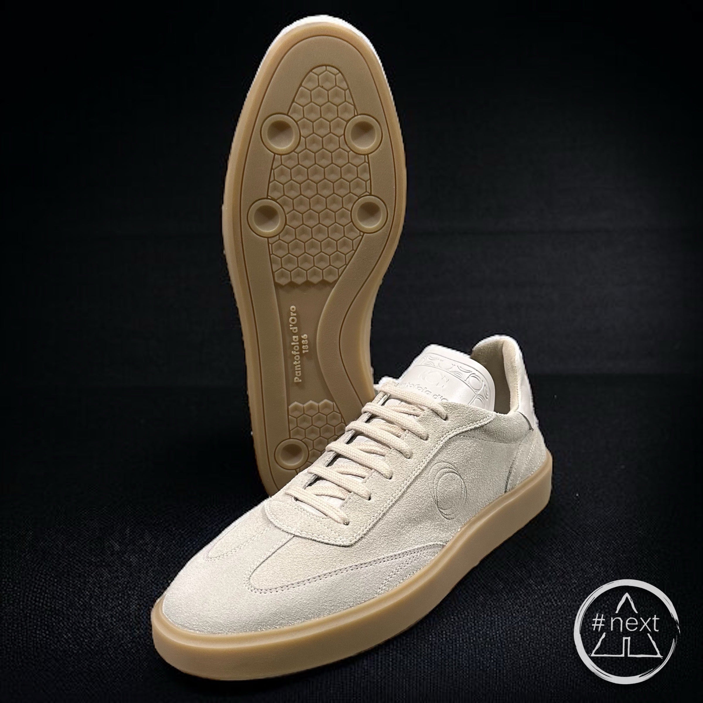 #TAKEBACK - Pantofola D'Oro - Sneakers League - Mastice off white. - ANDY #NEXT