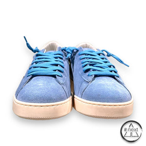 (#F) TWELVE - Sneakers SKATE - Suède Azzurro. - ANDY #NEXT