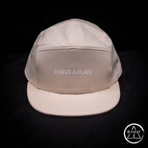 nngr2 - Cappello con visiera "flat" - I HAVE A PLAN - Natural