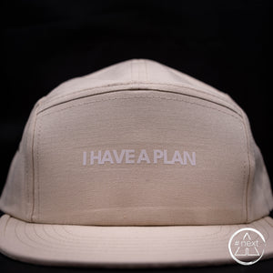 nngr2 - Cappello con visiera "flat" - I HAVE A PLAN - Natural - ANDY #NEXT