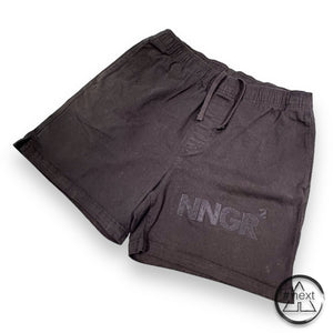 nngr2 - SHORTS in cotone 100% - I HAVE A PLAN (nngr2)  - nero.