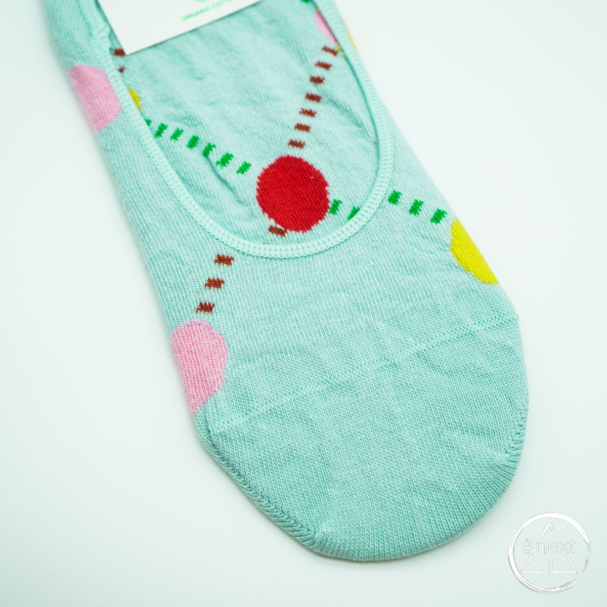 Happy Socks - Calza salvapiede - Liner - Dot 1/2 - organic cotton - ANDY #NEXT