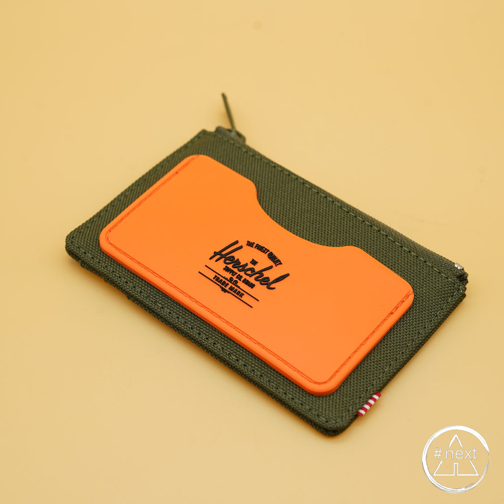 Herschel Supply Co. - Oscar wallet - Ivy Green/Shocking Orange - ANDY #NEXT