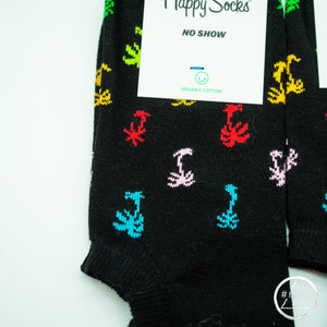 Happy Socks - Calza salvapiede - No show - Palme - organic cotton - ANDY #NEXT